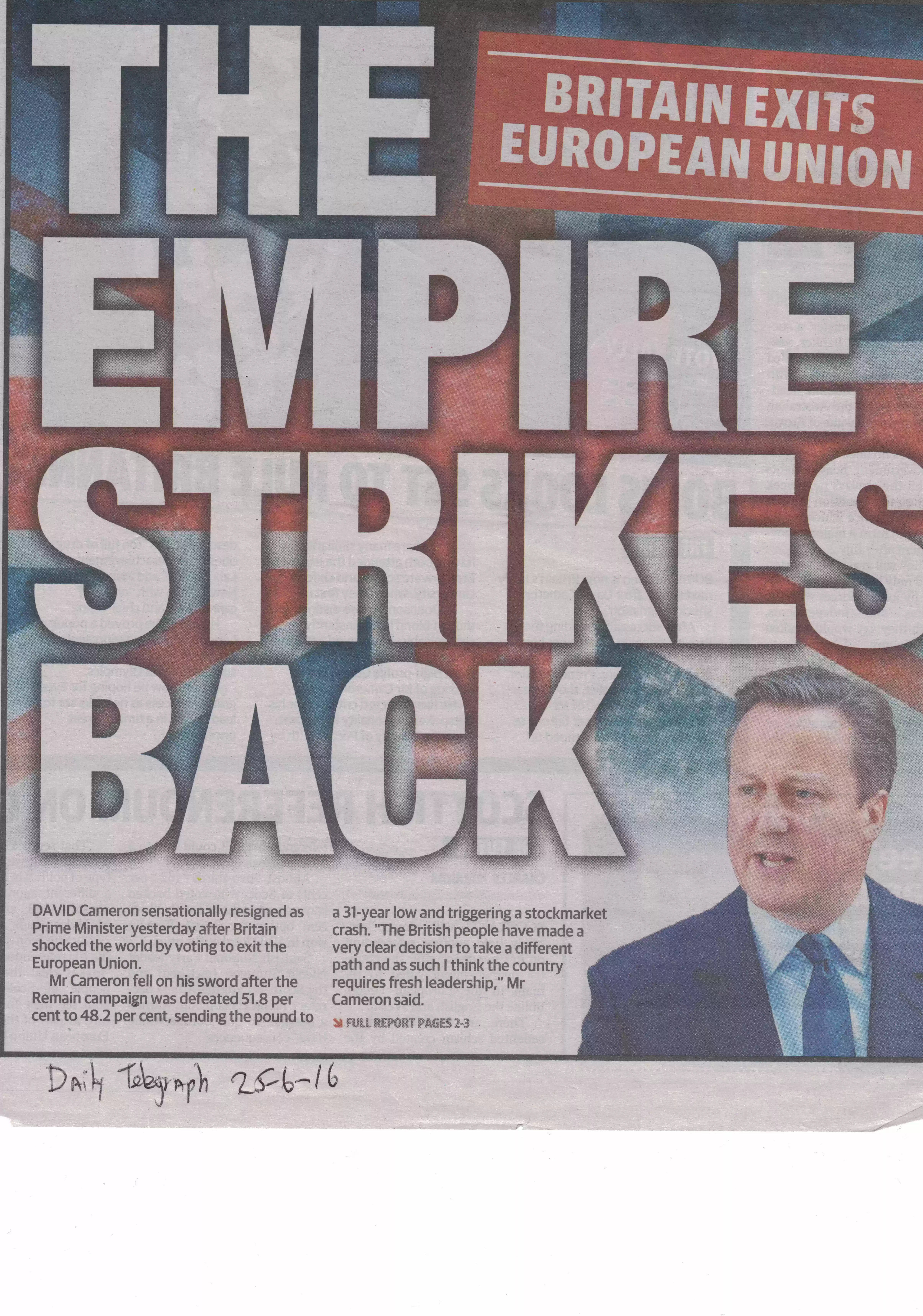 Empire Strikes Back